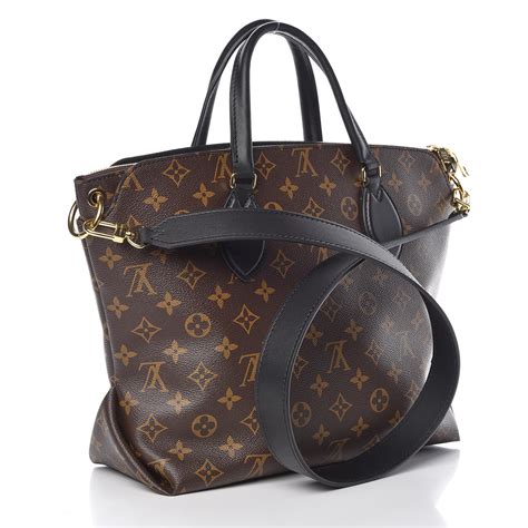 black flower lv bag|LOUIS VUITTON Monogram Flower Zipped Tote MM .